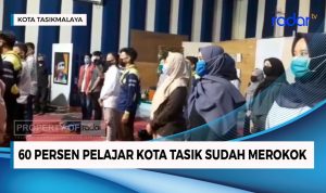 Waduh, 60 Persen Pelajar di Kota Tasik Sudah Merokok, Mulai SMP dan SMA