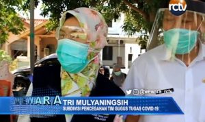 Warga RW 10 Setrayasa Kota Cirebon Ikuti Rapid Test