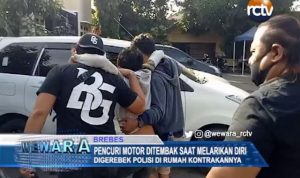 Pencuri Motor Ditembak Saat Melarikan Diri