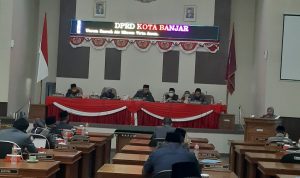 Rapat Paripurna DPRD Kota Banjar Bersama Pemkot, Bahas Rancangan KUA dan PPAS Perubahan APBD 2020