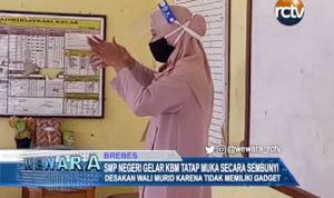 Bisa Ditiru, SMP di Brebes Gelar Belajar Tatap Muka di Sekolah, Seperti ini Teknisnya