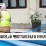 ASN Kota Tasik Dihukum Sapu Halaman Karena Tidak Pakai Masker