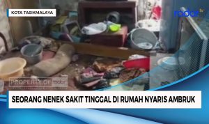 Seorang Nenek Sakit, Tinggal di Rumah yang Nyaris Ambruk