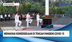 Pemandangan Upacara Kemerdekaan di Ciamis dan Banjar di Tengah Pandemi Covid-19