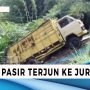 Mesin Mati Mendadak di Tanjakan, Mobil Truk Masuk Jurang