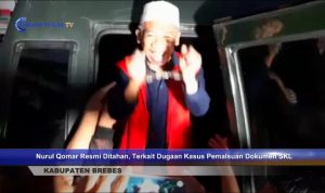 Detik-detik Pelawak Qomar Masuk Penjara Lapas Brebes, Masih Saja Ngelawak