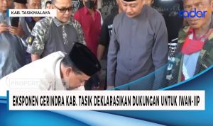 Eksponen Gerindra Kabupaten Tasik Deklarasikan Dukungan untuk Iwan-Iip