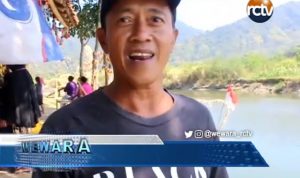 Wisata Dadakan di Sungai Cisanggarung