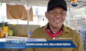 Serapan Garam Kabupaten Cirebon Masih Rendah