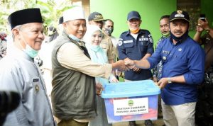 Wagub Jabar Tinjau Korban Banjir dan Longsor di Kab Tasikmalaya