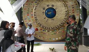 Satu dari Lima Gong Perdamaian Dunia Ada di Kabupaten Ciamis