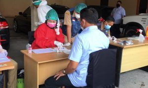 Pastikan Kesehatan Karyawan, PT GMP Lakukan Swab dan Rapid Tes