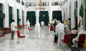 ASN Pemdaprov Jabar Jalani Tes Covid-19 di Gedung Sate