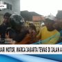 Warga Jakarta Terjatuh dari Motor di Jalan Ahmad Yani Kota Tasik