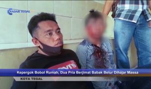 Ketahuan Bobol Rumah, Pria Berjimat Babak Belur Dihajar Massa