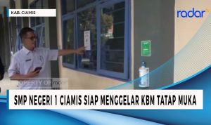 SMP Negeri I Ciamis Persiapkan KBM Tatap Muka