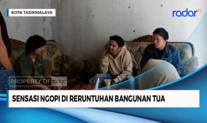 Sensasi Ngopi di Reruntuhan Bangunan Tua