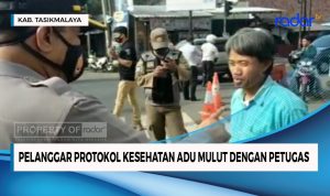 Mengaku Tidak Takut dengan Covid-19, Pria ini Debat dengan Petugas