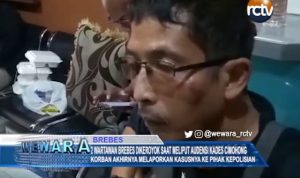 2 Wartawan Brebes Dikeroyok Saat Meliput Audensi Kades Cimohong