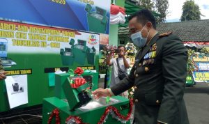 TNI Berhasil Produksi Mesin Cuci Tangan Tanpa Sentuhan ﻿