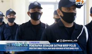 Penerapan Seragam Satpam Mirip Polisi