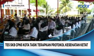 Tes SKB CPNS Kota Tasik Terapkan Protokol Kesehatan yang Ketat