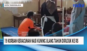 19 Korban Keracunan Nasi Kuning di Mangkubumi Dirujuk ke RS