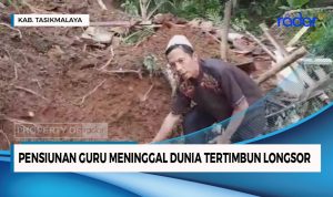 Pensiunan Guru Meninggal Dunia Tertimbun Longsor