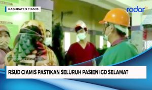 RSUD Ciamis Pastikan Seluruh Pasien Selamat Ketika Atap Ambruk