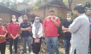 Rumah Mak Emin Dibangun, Sinergitas PDI Perjuangan, IWO, KADIN dan BOS