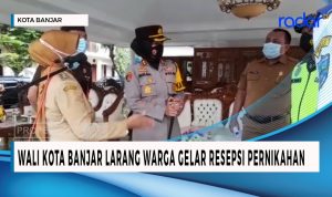 Wali Kota Banjar Larang Warga Resepsi Pernikahan