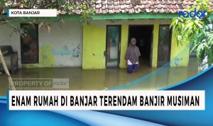 Enam Rumah di Banjar Direndam Banjir