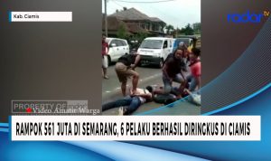 6 Orang Perampok Diringkus Polisi di Ciamis, Tembakan Peringatan Sempat Dilepas