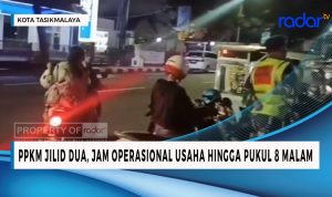 PPKM Jilid 2 di Kota Tasik, Jam Operasional Usaha Hingga Pukul 8 Malam