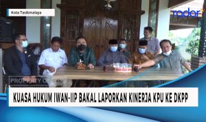 Kuasa Hukum Iwan-Iip Akan Laporkan Kinerja KPU ke DKPP