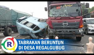 Tabrakan Beruntun di Tegalgubug