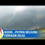 Menyeramkan, Puting Beliung Terekam Jelas di Panguragan