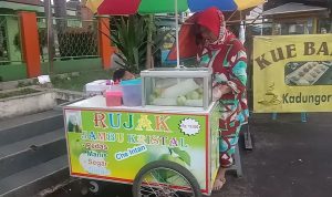 Setelah Viral Penjual Rujak Jambu Kristal Berparas Cantik di Tasik, di Garut Banyak Bermunculan