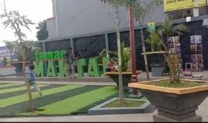 Taman Maktal Mulai Ditempati PKL Liar