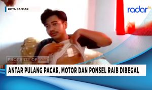 Antar Pulang Pacar, Motor dan Ponsel Raib Dibegal