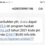 Modus Penipuan SMS Berhadiah Masih Marak Terjadi