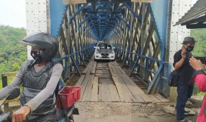 Jembatan Cirahong yang Sempat Viral Akan Diperbaiki