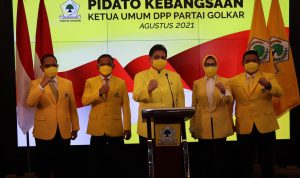 Airlangga : Partai Golkar Berkomitmen Untuk Tingkatkan Kualitas Demokrasi