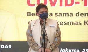 Bisa Menghemat Devisa, Airlangga Harapkan Vaksin Merah Putih Bisa Beredar Tahun 2022