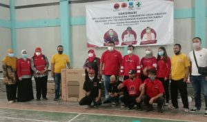 Ajak Warga Cidatar Vaksinasi, DPC PDI Perjuangan Garut Sediakan Doorprize Mesin Cuci dan Hadiah Menarik Lainnya