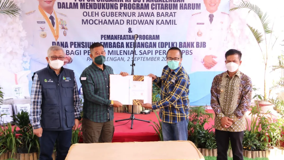 Kurangi Pencemaran Sungai, Jabar Dorong Peternak Olah Kohe Jadi Pupuk Organik