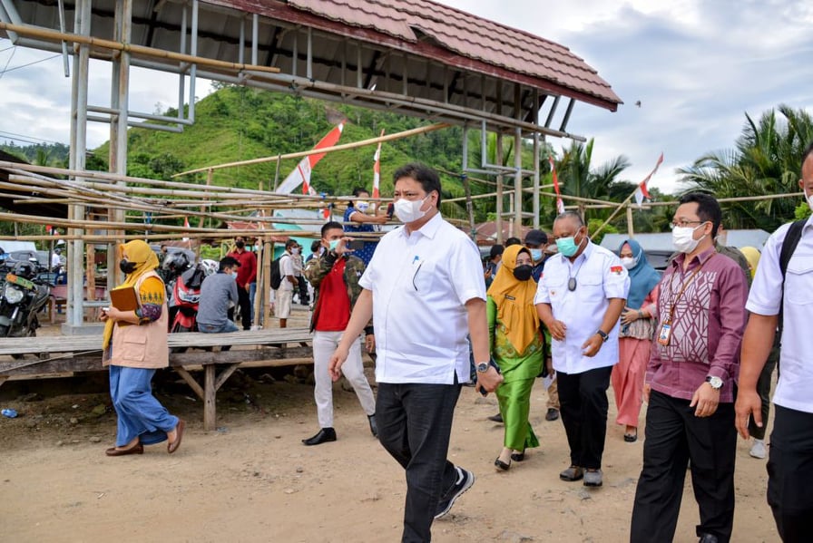 Lepas Pengiriman Jagung di Gorontalo, Airlangga: Jagung Adalah Komoditas Unggulan