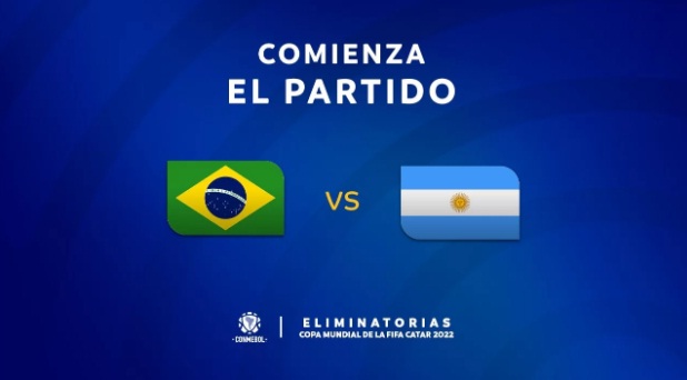 Baru Berjalan 6 Menit, Duel Brazil Vs Argentina Dihentikan karena Covid-19!