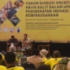 Kemenparekraf Fasilitasi Forum Diskusi, Kriya Kulit di Garut Didorong Untuk Lebih Inovatif