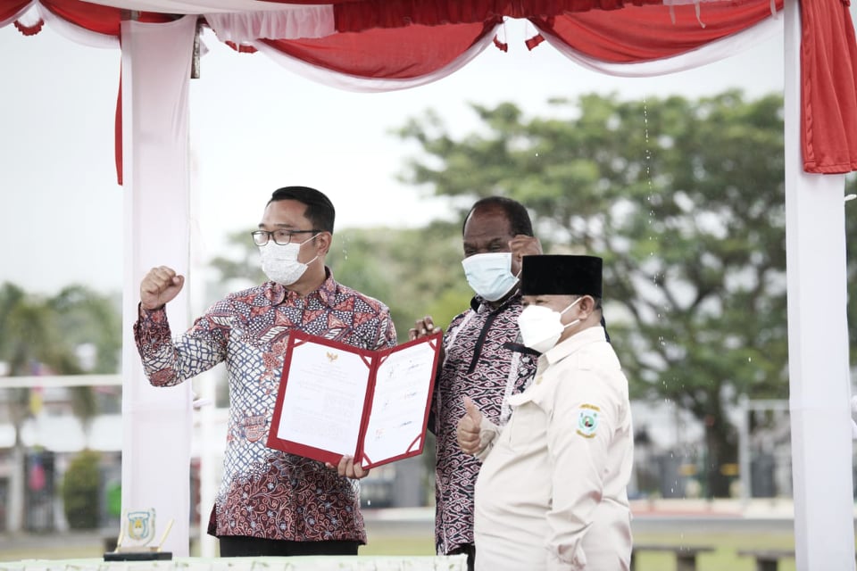 Pemprov Jabar Bersatu Kembangkan Potensi Daerah dengan Pemkab Sorong